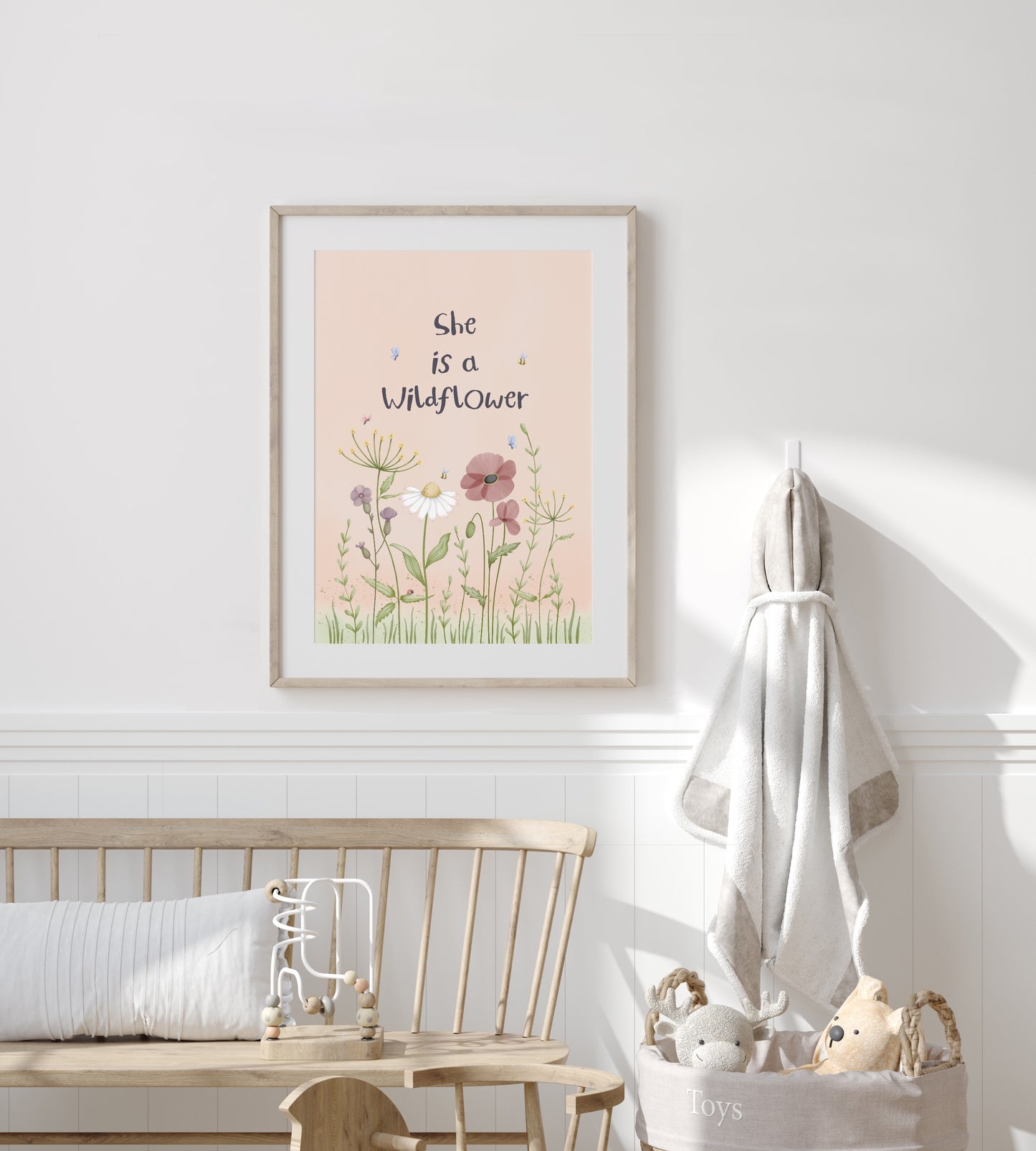 She is a Wildflower - Girl’s Wildflower Print